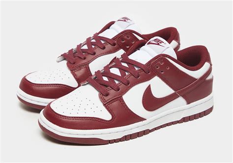 nike dunks dunkelrot|nike dunks color.